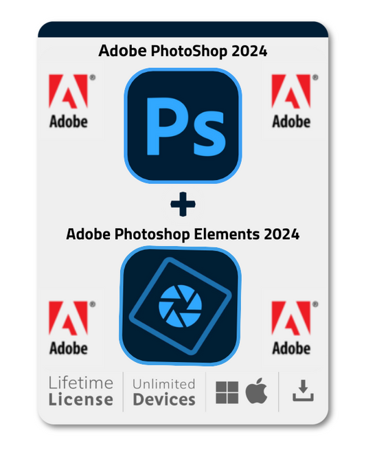 Аdо‌‌‌‌‍‍‍﻿bе PhotoShop 2024 + Photoshop Elements 2024 For Windows